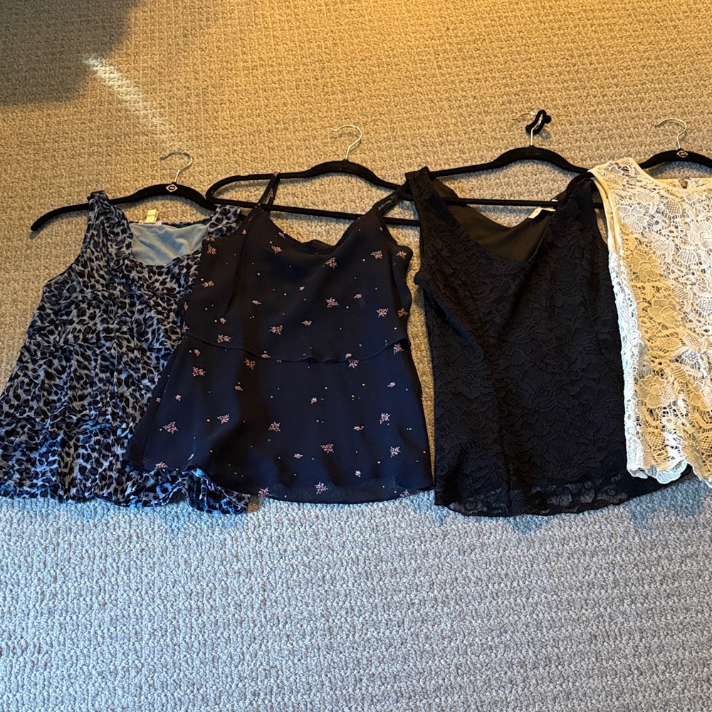 Stylish Women's Tops Collection - Blue, Black, Cream